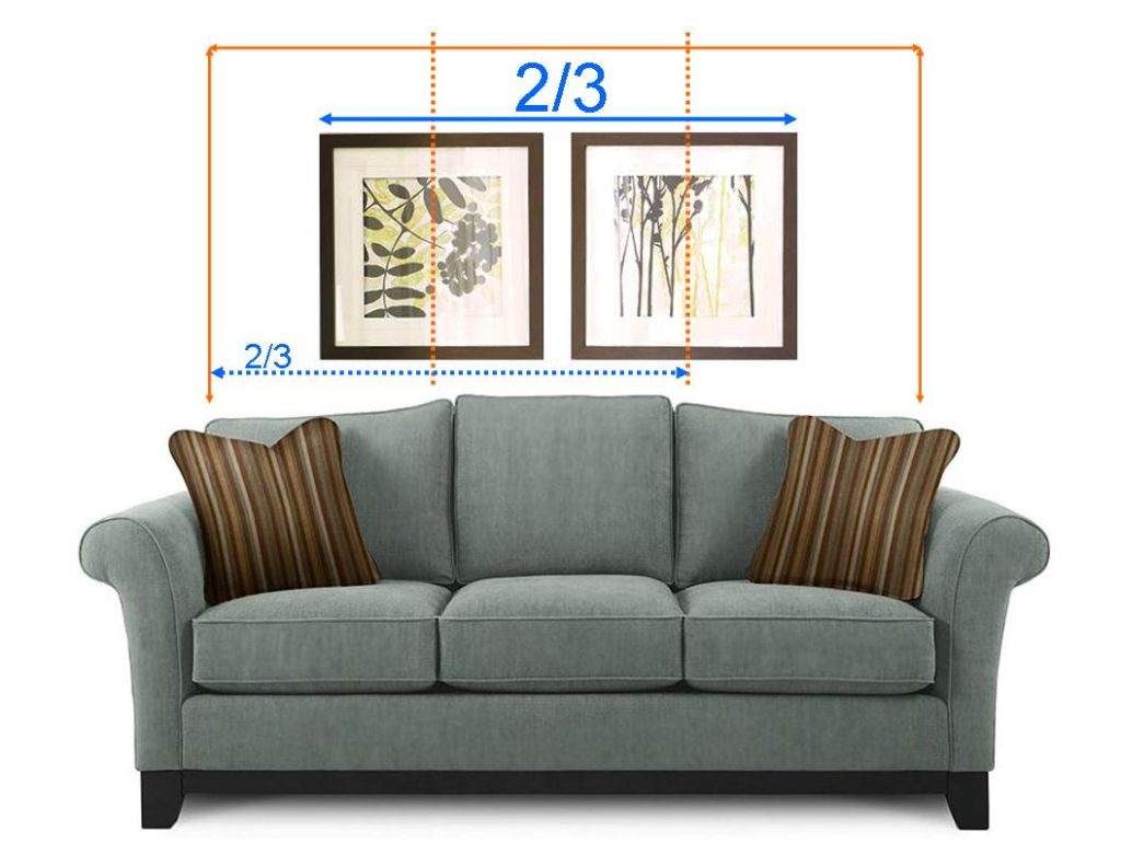 12 Tips On How To Hang Art Work Skillfully Without Nails And Correct ...