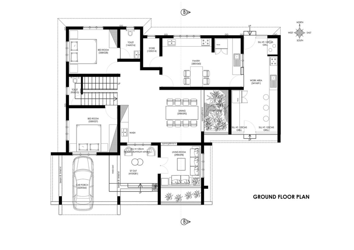 ground floor plan - Architecture Blog